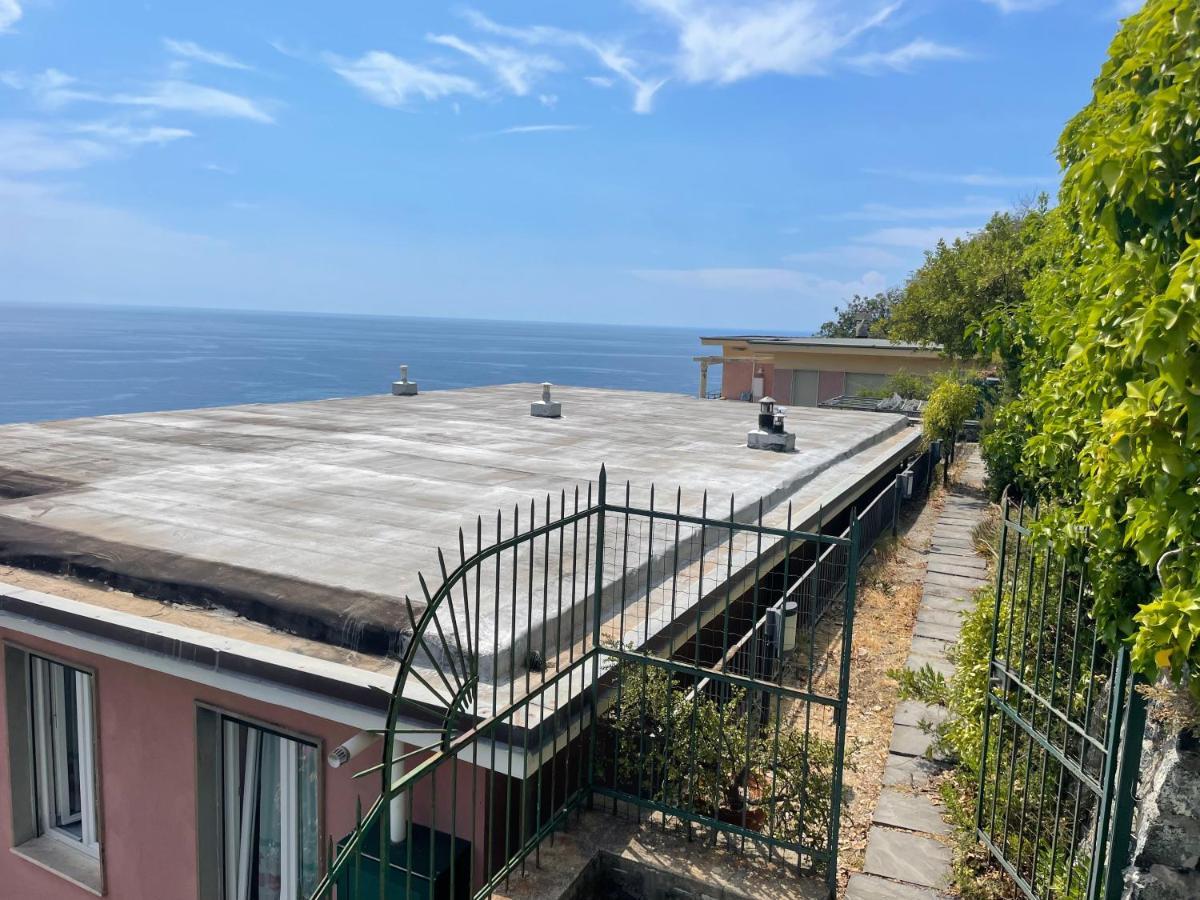 Apartamento Ocean View Flat With Wi-Fi, Ac And Elevator To Town Levanto Exterior foto